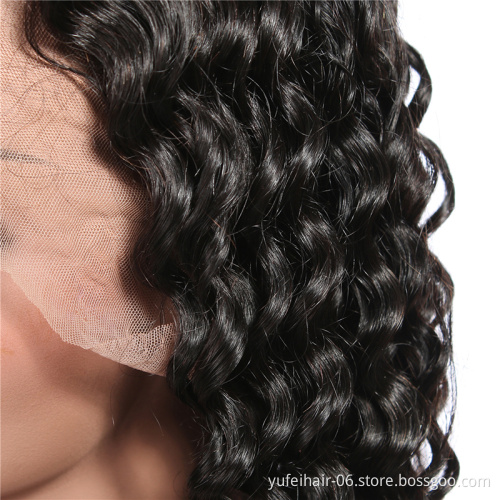 Wholesale cheap brazilian Hair swiss lace for wigs,13*4 full lace wig with baby hair,human hair wigs for black